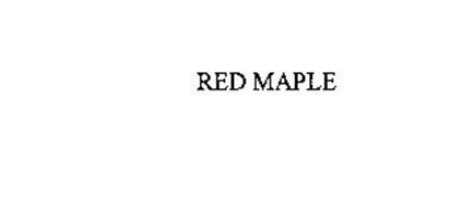 RED MAPLE
