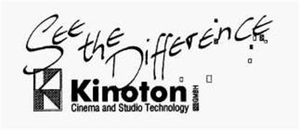 SEE THE DIFFERENCE KINOTON CINEMA AND STUDIO TECHNOLOGY GMBH