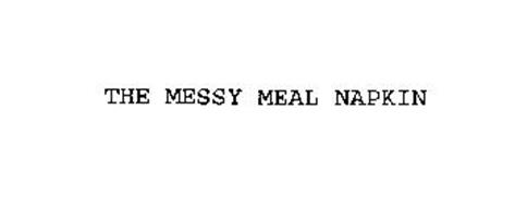 THE MESSY MEAL NAPKIN