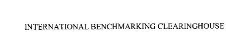 INTERNATIONAL BENCHMARKING CLEARINGHOUSE