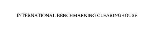 INTERNATIONAL BENCHMARKING CLEARINGHOUSE