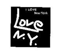 I LOVE NEW YORK LOVE N.Y.