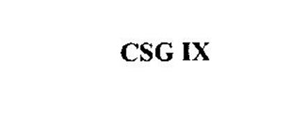 CSG IX
