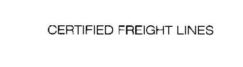 CERTIFIED FREIGHT LINES
