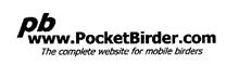 PB WWW. POCKETBIRDER.COM THE COMPLETE WEBSITE FOR MOBILE BIRDERS