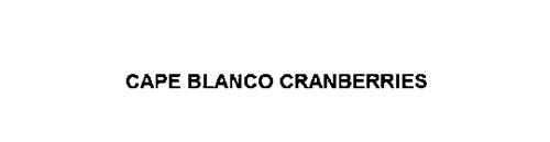 CAPE BLANCO CRANBERRIES