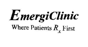 EMERGICLINIC WHERE PATIENTS RX FIRST