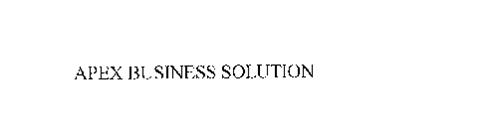 APEX BUSINESS SOLUTION
