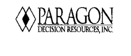 PARAGON DECISION RESOURCES, INC.