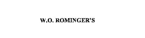 W.O. ROMINGER'S