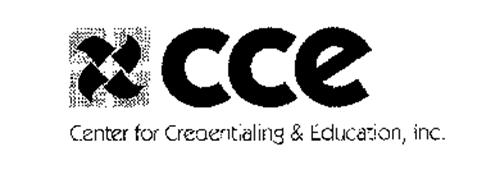 CCE CENTER FOR CREDENTIALING & EDUCATION, INC.