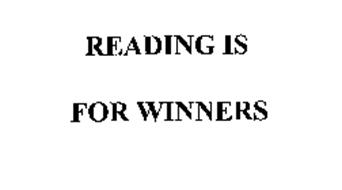 READING IS FOR WINNERS