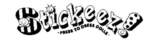 STICKEEZ! .PRESS TO DRESS DOLLS.