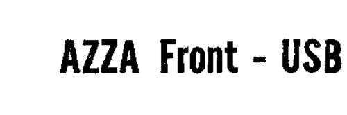 AZZA FRONT- USB