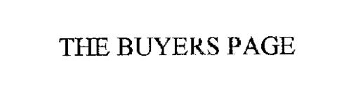 THE BUYERS PAGE