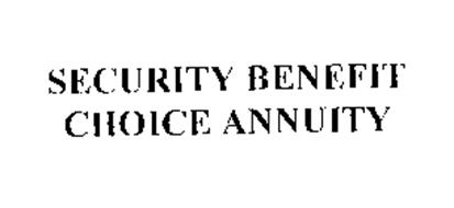 SECURITY BENEFIT CHOICE ANNUITY