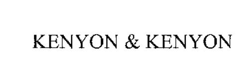 KENYON & KENYON