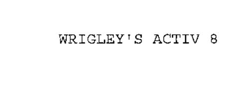 WRIGLEY'S ACTIV 8