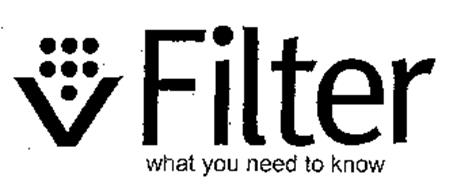 V FILTER WHAT YOU NEED TO KNOW