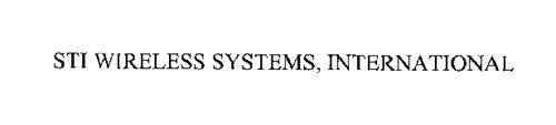 STI WIRELESS SYSTEMS, INTERNATIONAL
