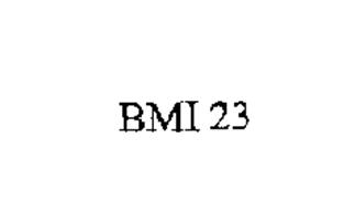BMI 23