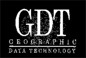 GDT GEOGRAPHIC DATA TECHNOLOGY
