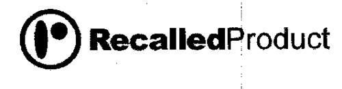 RECALLEDPRODUCT