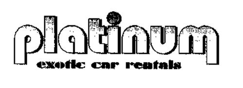 PLATINUM EXOTIC CAR RENTALS