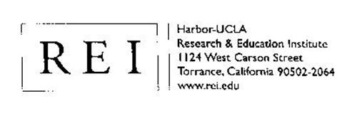 REI HARBOR-UCLA RESEARCH & EDUCATION INSTITUTE 1124 WEST CARSON STREET TORRANCE, CALIFORNIA 90502-2064 WWW.REI.EDU