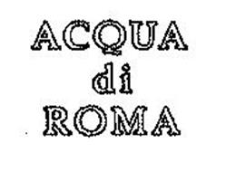 ACQUA DI ROMA