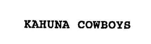 KAHUNA COWBOYS