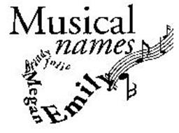 MUSICAL NAMES BRANDY MEGAN JULIE EMILY