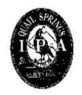 QUAIL SPRINGS IPA HANDCRAFTED BY DESCHUTES BREWERY BEND, OREGON INDIA PALE ALE