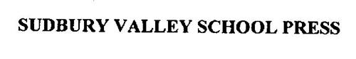 SUDBURY VALLEY SCHOOL PRESS
