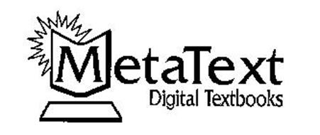 METATEXT DIGITAL TEXTBOOKS