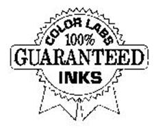 COLOR LABS 100% GUARANTEED INKS
