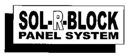 SOL-R-BLOCK PANEL SYSTEM