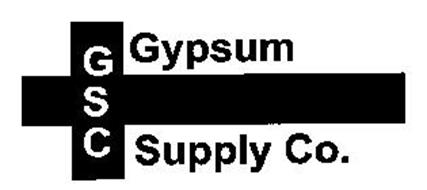 GSC GYPSUM SUPPLY CO.