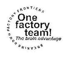 ONE FACTORY TEAM! THE BRAIN ADVANTAGE BREAKING DOWN FACTORY FRONTIERS
