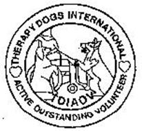 THERAPY DOGS INTERNATIONAL TDIAOV ACTIVE OUTSTANDING VOLUNTEER