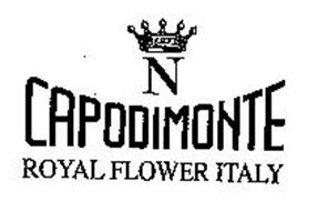 N CAPODIMONTE ROYAL FLOWER ITALY