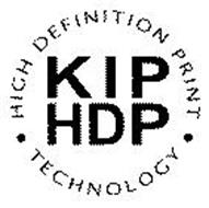 KIP HDP HIGH DEFINITION PRINT TECHNOLOGY