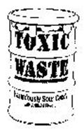TOXIC WASTE HARZARDOUSLY SOUR CANDY WITH ARTIFICIAL FLAVORS