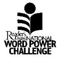 READERS DIGEST NATIONAL WORD POWER CHALLENGE