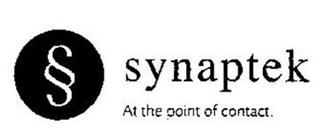 SYNAPTEK AT THE POINT OF CONTACT.