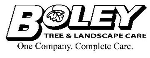 BOLEY TREE & LANDSCAPE CARE ONE COMPANY. COMPLETE CARE.