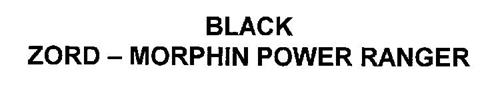 BLACK ZORD - MORPHIN POWER RANGER