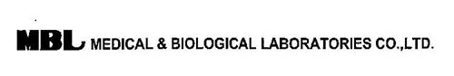 MBL MEDICAL & BIOLOGICAL LABORATORIES CO.,LTD.