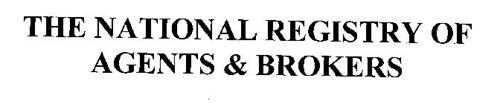 THE NATIONAL REGISTRY OF AGENTS & BROKERS
