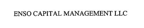 ENSO CAPITAL MANAGEMENT LLC